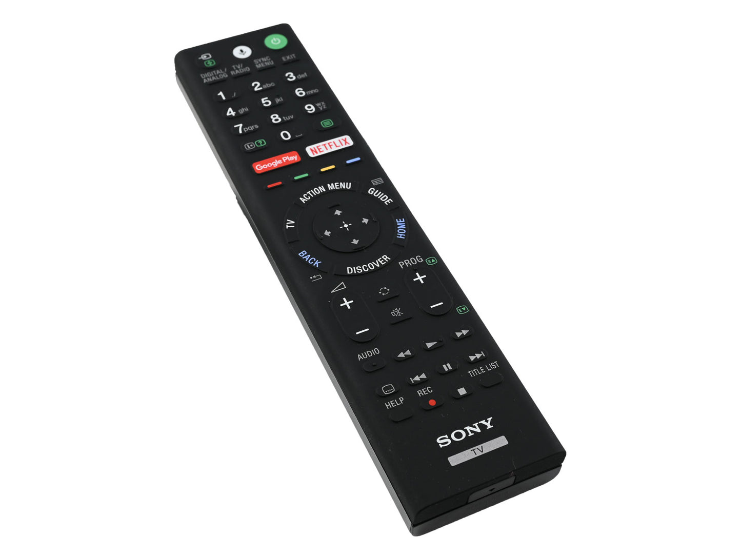 azurano Fernbedienung für SONY RMF-TX300E, 149332011 - SUB RMF-TX200E, 149312913 & RMF-TX201ES, 149330312 - 4K Ultra HD Series XE, XD, XG, SD - mit Sprachfunktion / VOICE - Bild 5