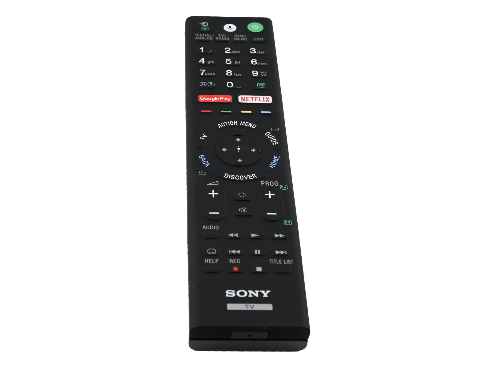 azurano Fernbedienung für SONY RMF-TX300E, 149332011 - SUB RMF-TX200E, 149312913 & RMF-TX201ES, 149330312 - 4K Ultra HD Series XE, XD, XG, SD - mit Sprachfunktion / VOICE - Bild 4