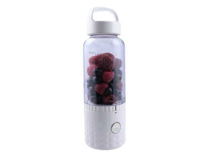 vitaliano tragbarer Smoothie Maker to go, 500ml, wechselbare Flasche, USB, spülmaschinenfest, leichter Mixer für Frische unterwegs, dt. Anleitung - Bild 1