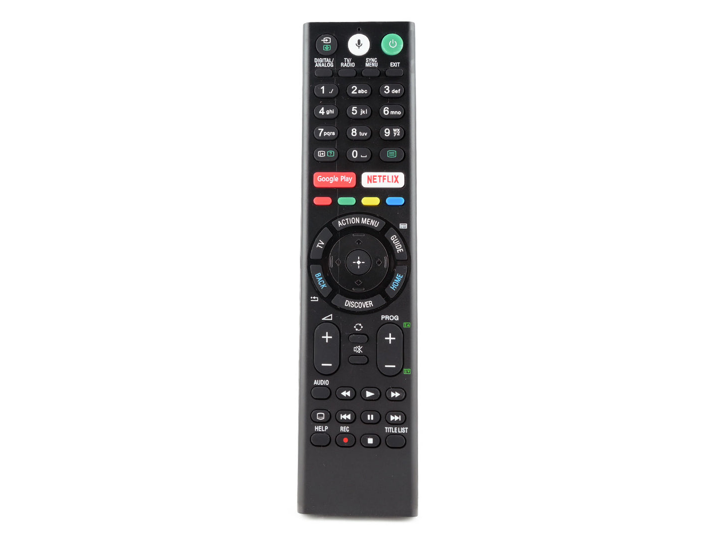 azurano Fernbedienung für SONY RMF-TX300E, 149332011 - SUB RMF-TX200E, 149312913 & RMF-TX201ES, 149330312 - 4K Ultra HD Series XE, XD, XG, SD - mit Sprachfunktion / VOICE - Bild 3